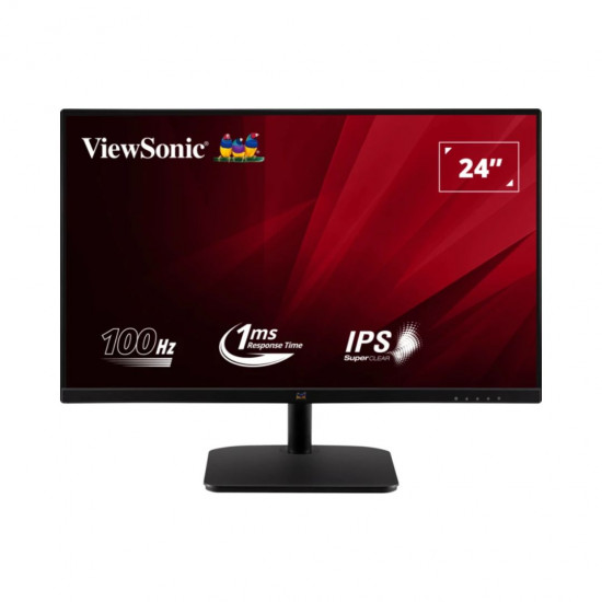 Viewsonic VA2432-H 24 Inch 1080p IPS Monitor with Frameless Design