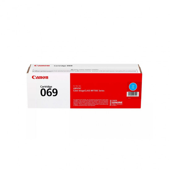 Canon Cartridge 069 Cyan Toner 1.9k