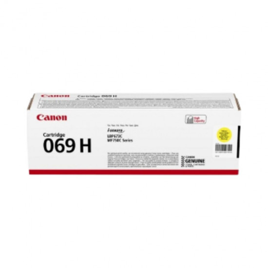 Canon Cartridge 069H Yellow Toner 5.5k