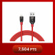 Anker A8122 PowerLine+ 6ft MFI Lightning Connector Cable - Red (1.8m)