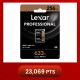 Lexar 633X Professional 256GB V30 U3 SDHCâ„¢/SDXCâ„¢ UHS-I Memory Cards (up to 95MB/s read, Write 45MB/s)